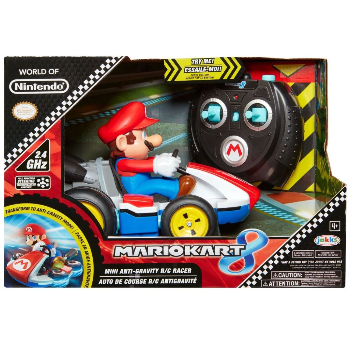 Nintendo Auto Control Remoto de Mario Jakks Pacific