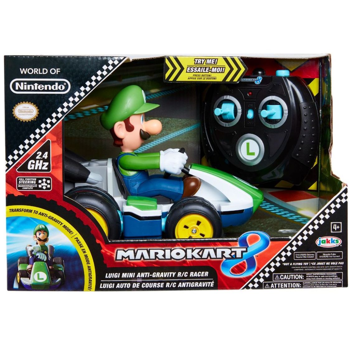 Auto Control Remoto Luigi Nintendo World