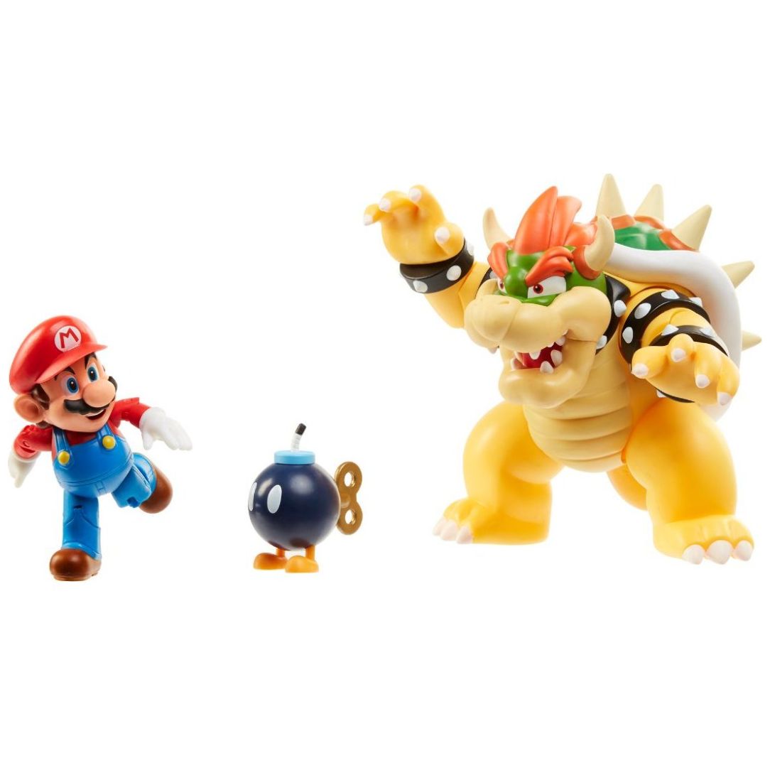 Diorama Nintendo Mario Vs. Bowser Jakks Pacific