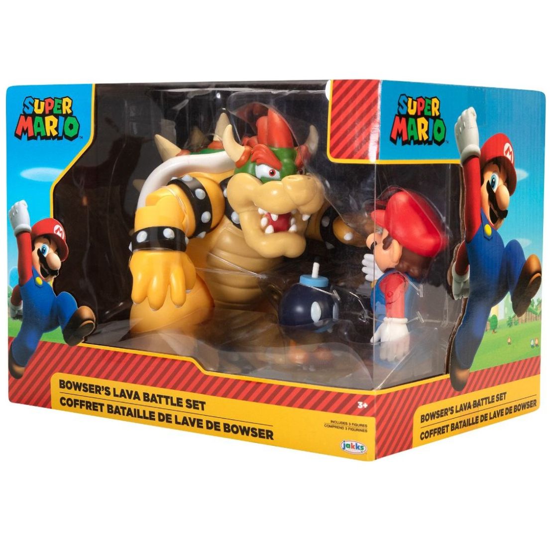 Diorama Nintendo Mario Vs. Bowser Jakks Pacific