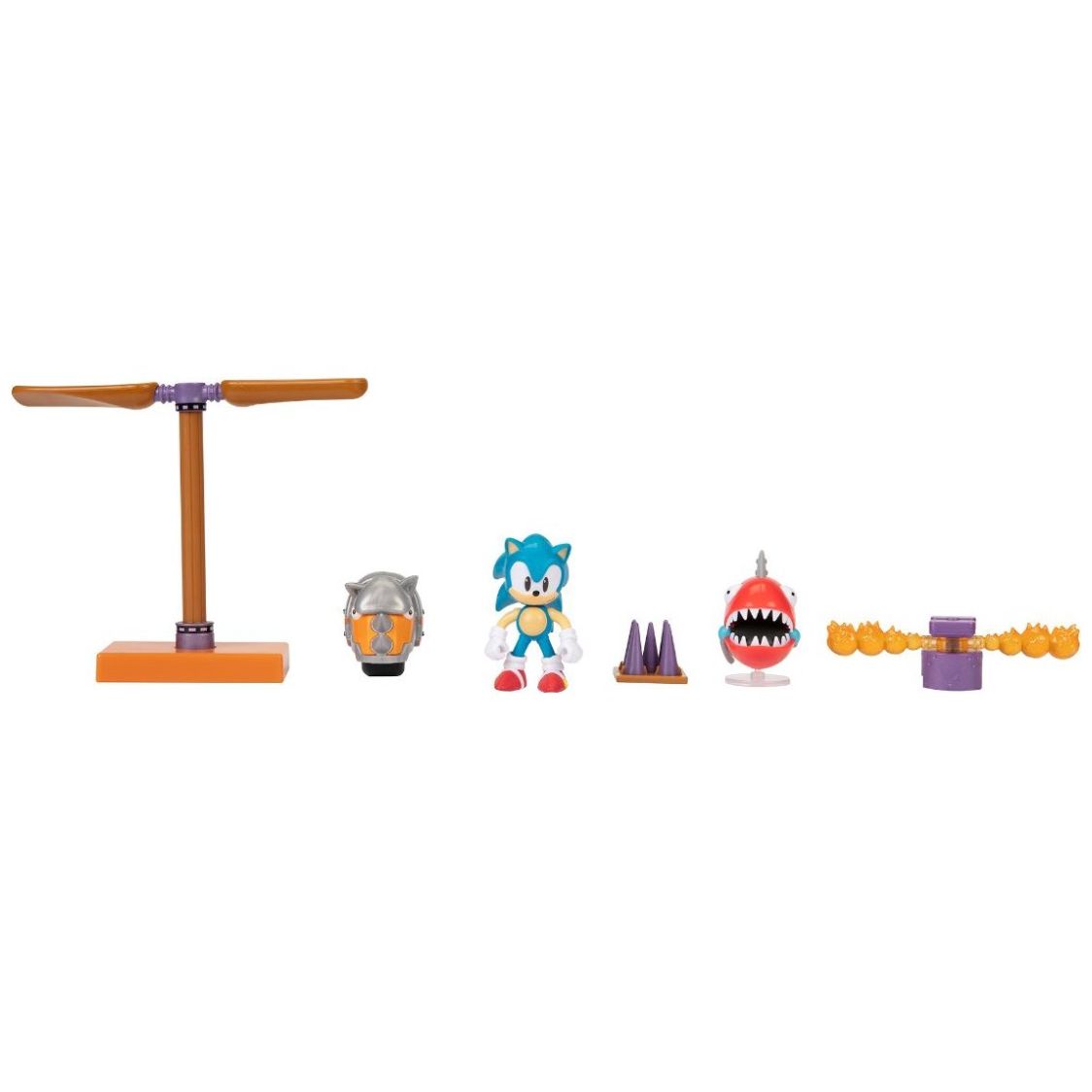 Juego de Figuras Sonic Flying Battery Zone Diorama