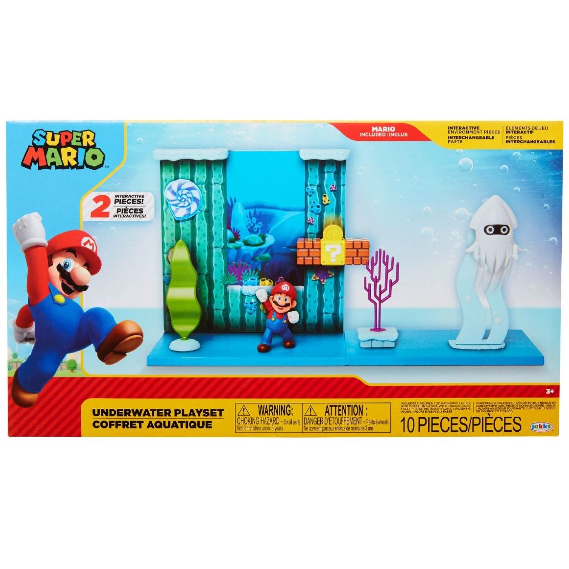 Super Mario Nintendo Underwater Playset