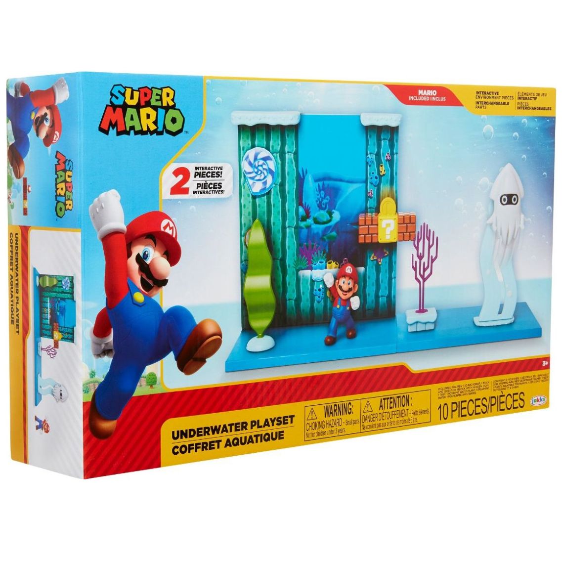 Super Mario Nintendo Underwater Playset