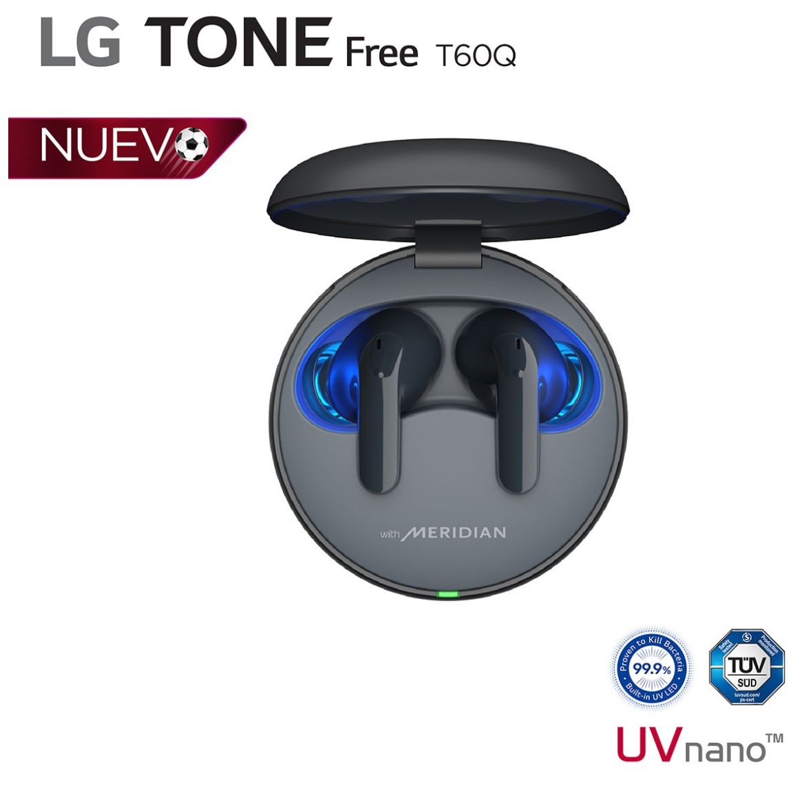 LG TONE Free FP5 - Audífonos Inalámbricos Bluetooth con Cancelación Activa  de Ruido (ANC)