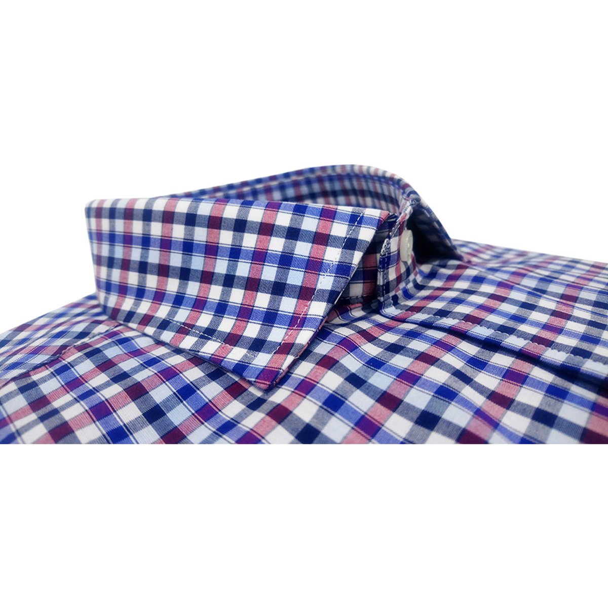 Camisa de Vestir Manga Larga a Cuadros para Hombre Nautica