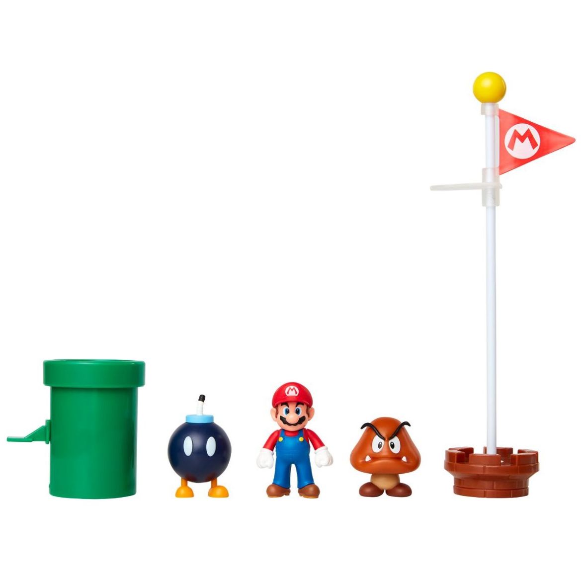 Super Mario Nintendo Juego Figuras Acorn Plains