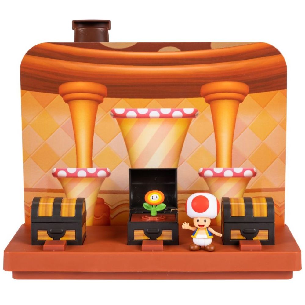 Super Mario Nintendo Dlx Toad House Playset