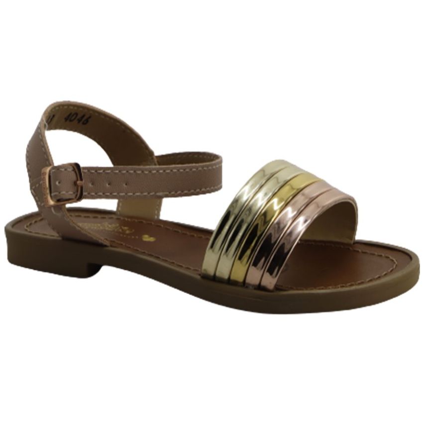  Sandalia con Hebilla 18-22 Café Bambino para Niña