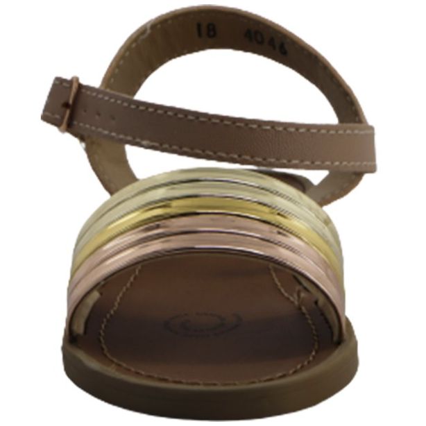  Sandalia con Hebilla 18-22 Café Bambino para Niña