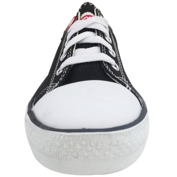 Tenis Lona Vulcatru 17-21 Negro Levis para Niño