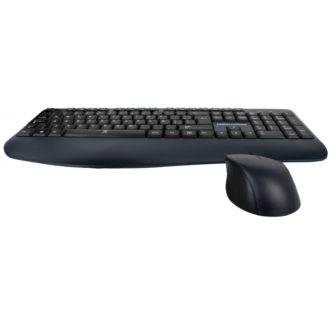 Bundle Perfect Choice Teclado+ Mouse Ergonómico Azul