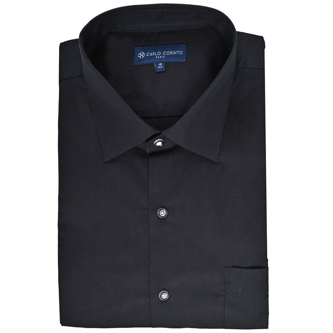 Camisa Básica de Vestir Carlo Corinto Plus para Hombre