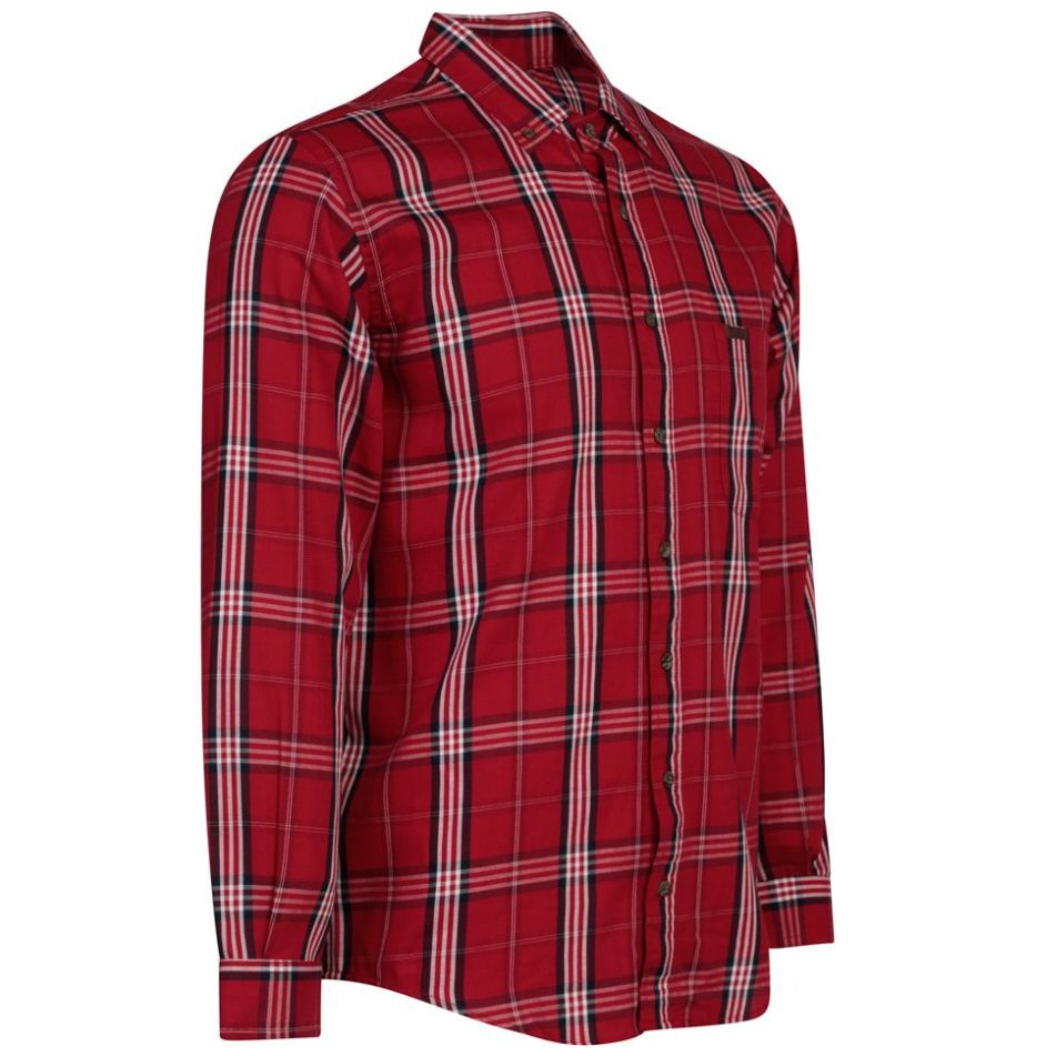 Camisa Manga Larga a Cuadros Lee Plus para Hombre