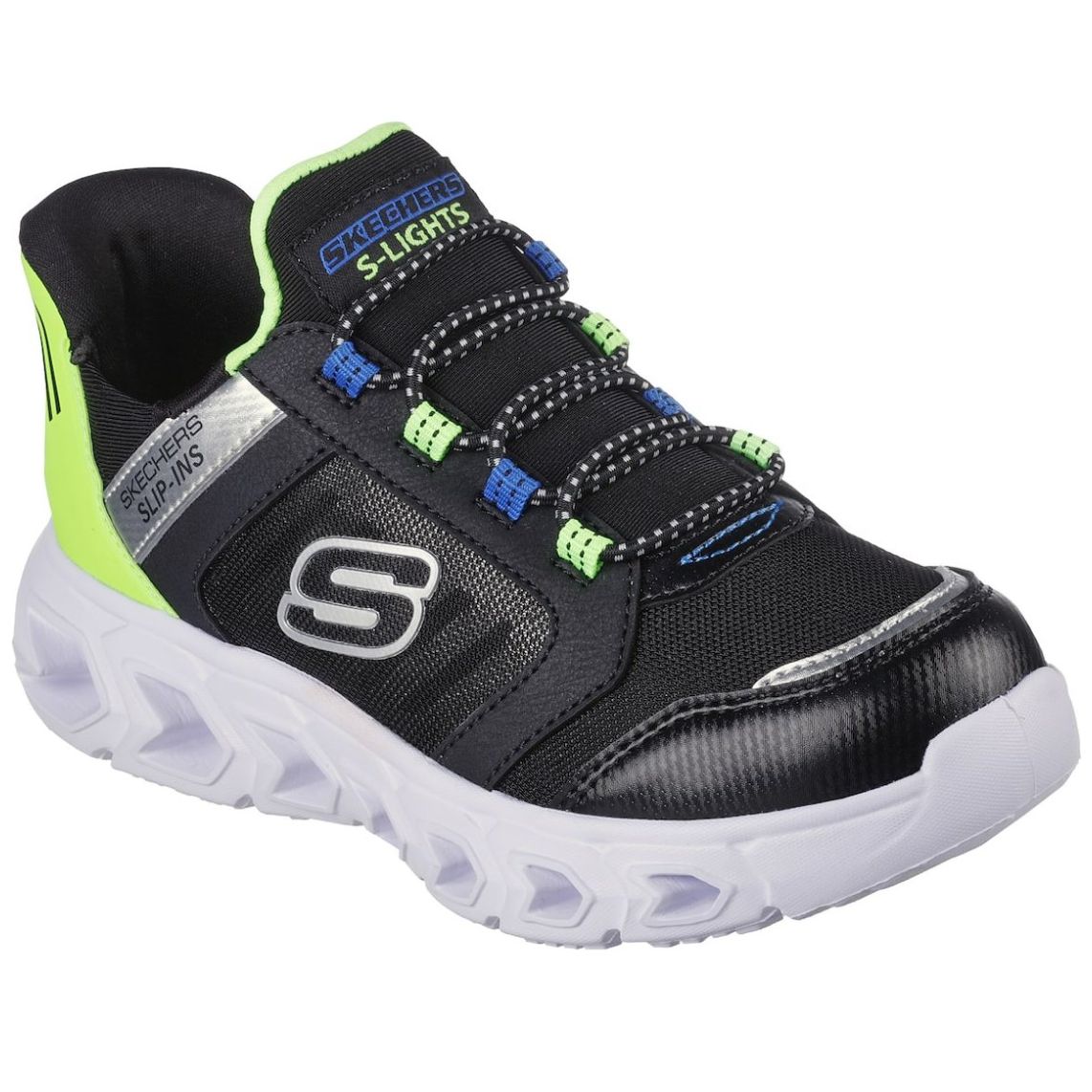 Tenis Hands Free Slip 17-22 Negro Skechers para Niño