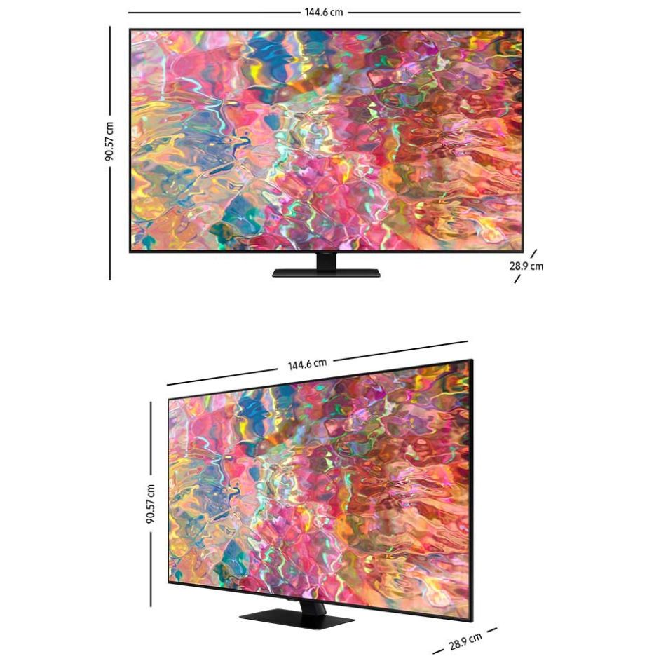 Pantalla Samsung 65" Qled 4K Qn65Q80Bafxzx