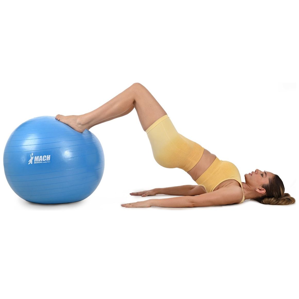 Pelota Bobath 65 Cm Verde Mach Medical
