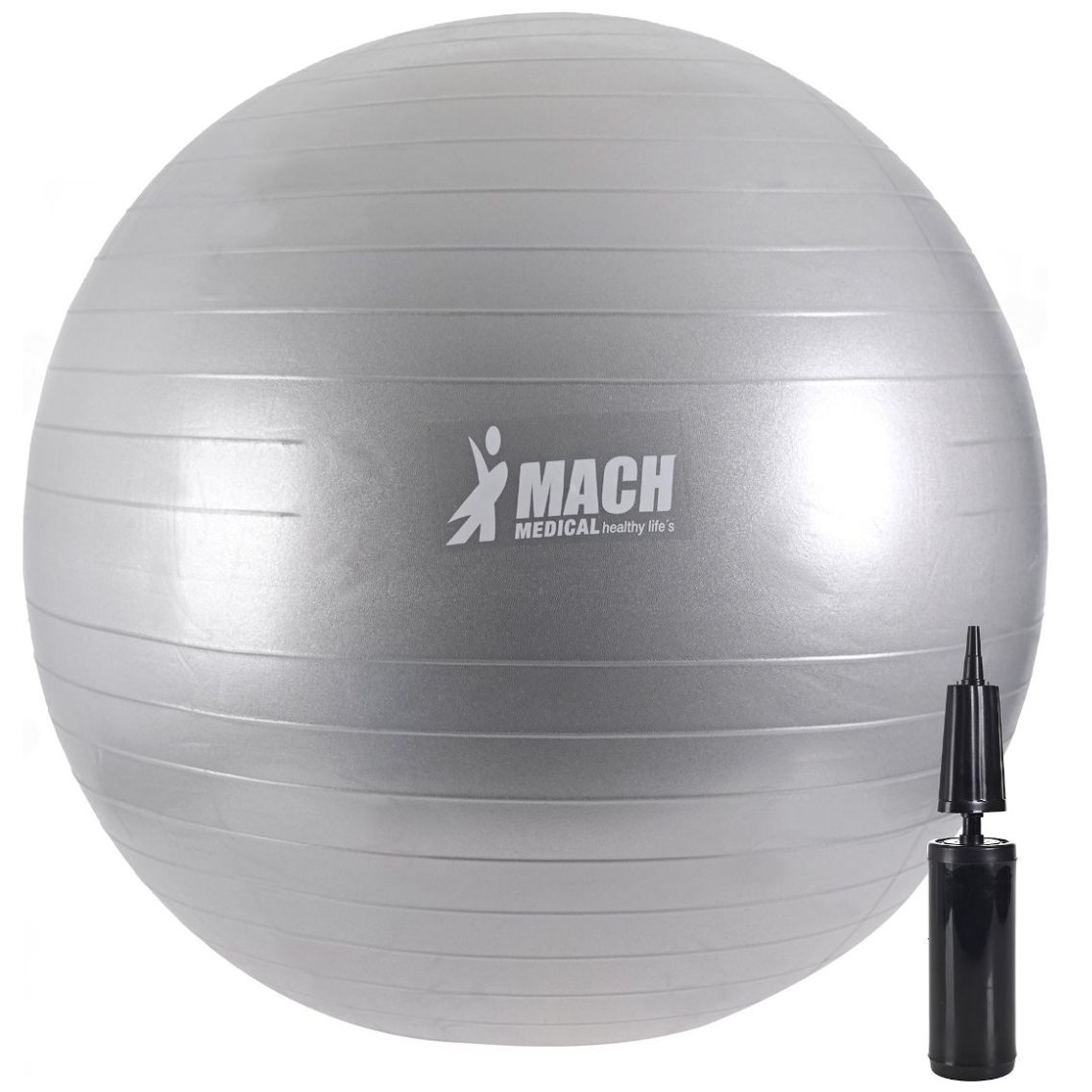 Pelota Bobath 85 Cm Plata Mach Medical
