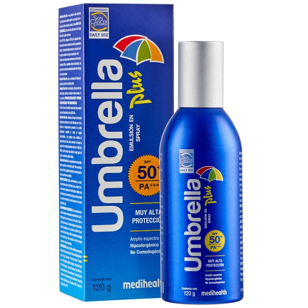 Umbrella Plus Emulsión en Spray Spf50+ 120G