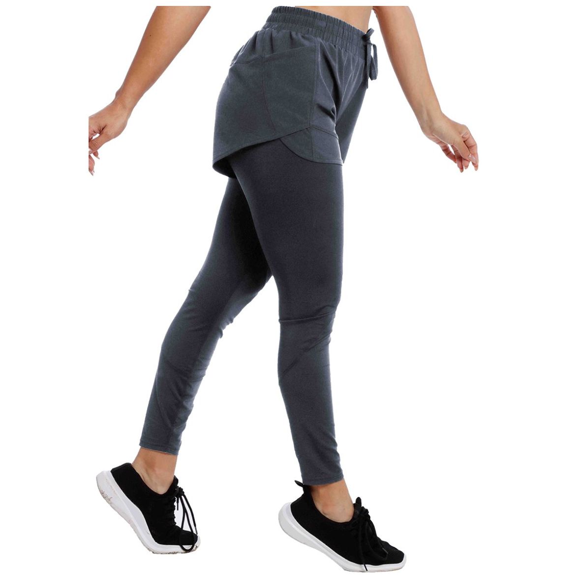 Short con Legging 7/8 Wellness Concepts Life para Mujer