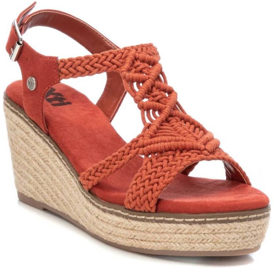 Sandalia con Cuña en Yute Xti