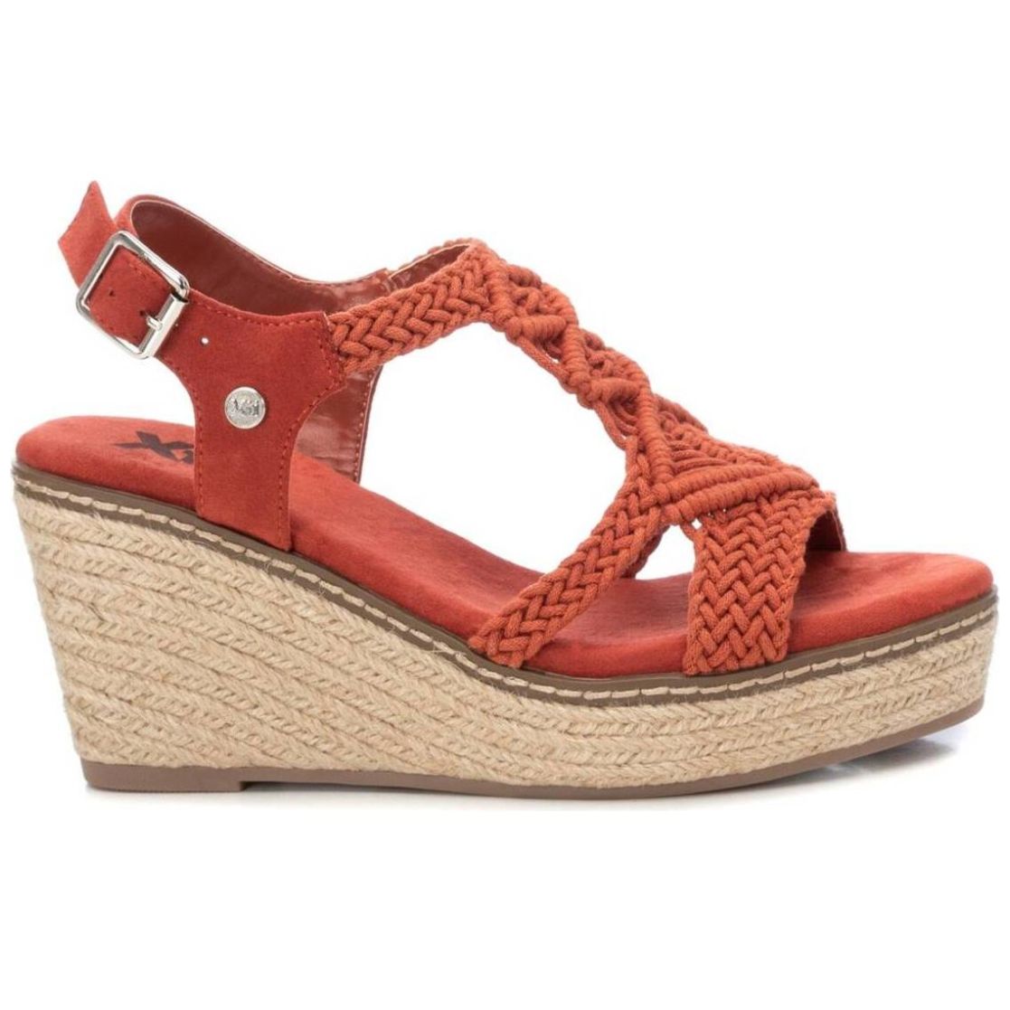 Sandalia con Cuña en Yute Xti