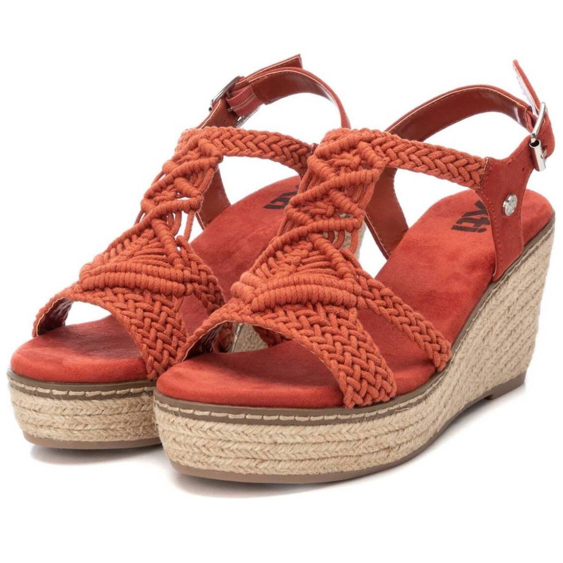 Sandalia con Cuña en Yute Xti