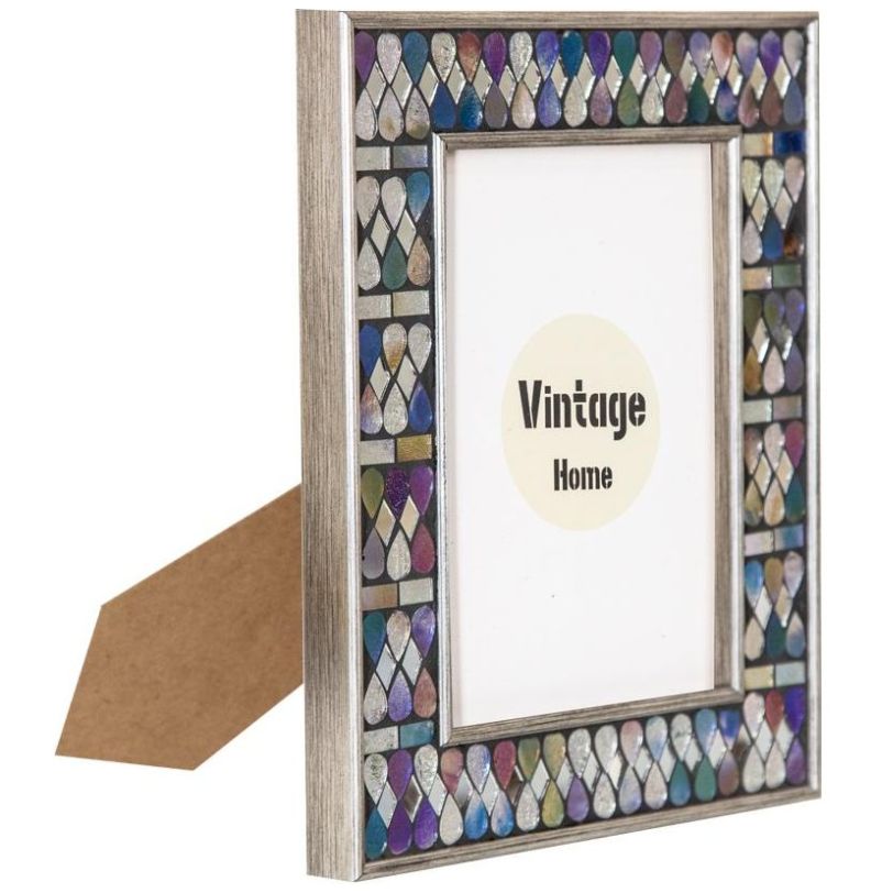 Portarretrato Mosaicos 5X7 Mar Vintage Home