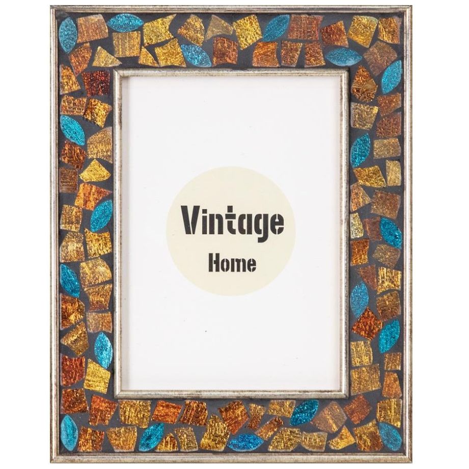 Portarretrato Mosaicos 5X7  Emma Vintage Home