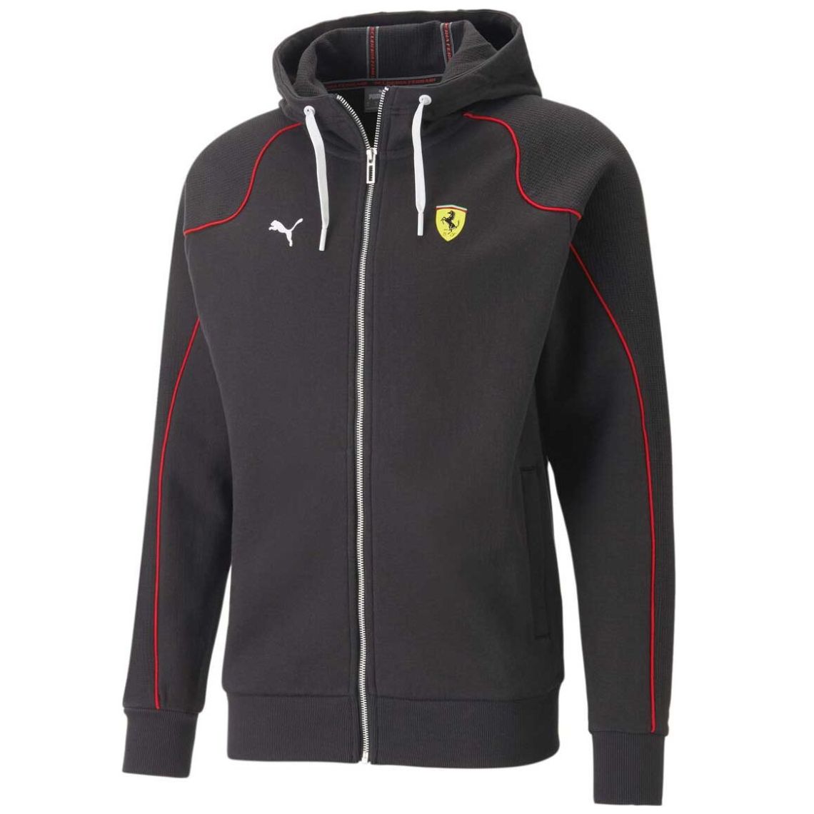 Sudadera Negra Ferrari Puma para Hombre