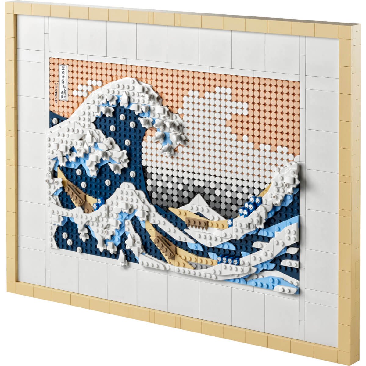 Hokusai: la Gran Ola Lego Art