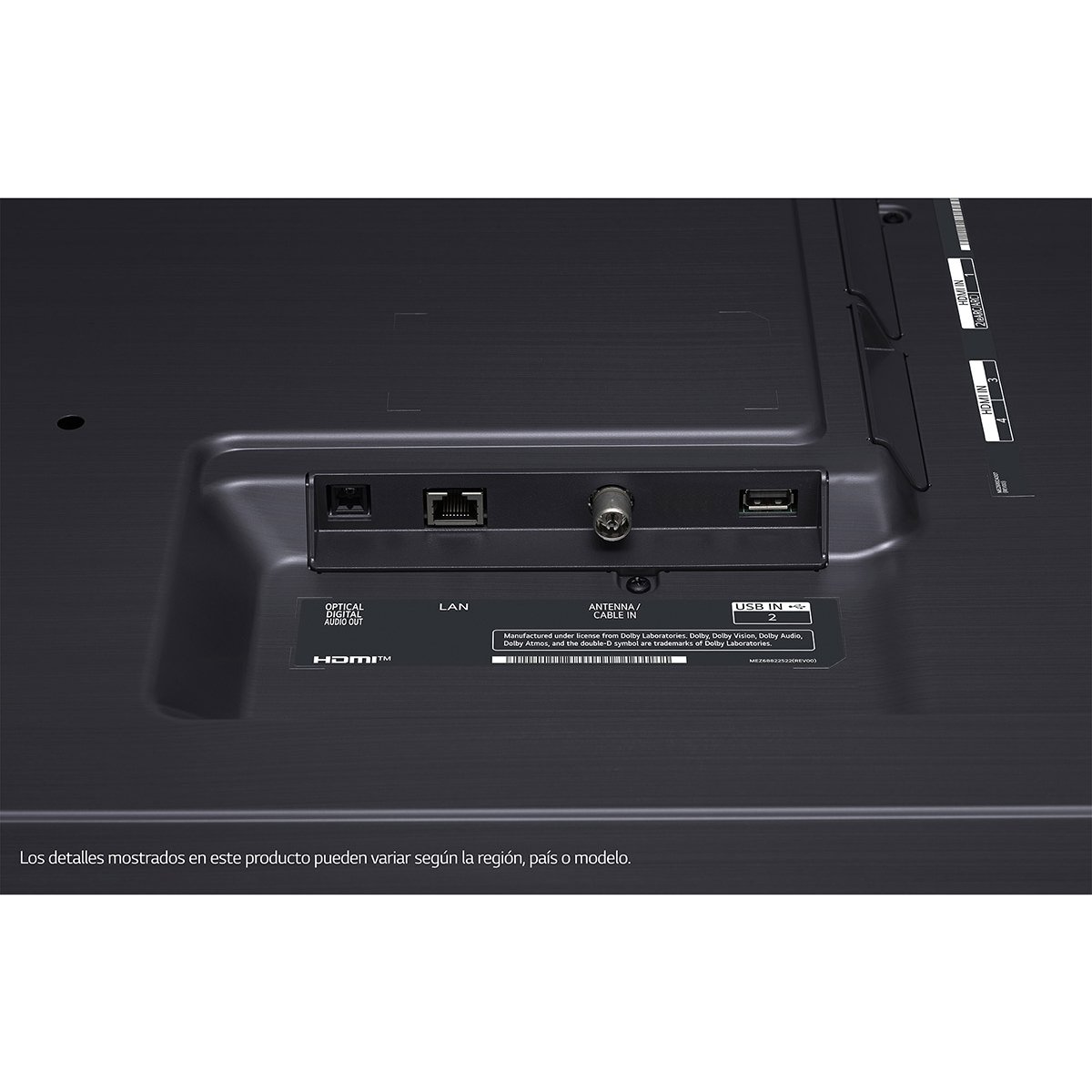 Pantalla LG 50" Nanocell Tv 4K Smart Tv con Thinq Ai 50Nano80Sqa