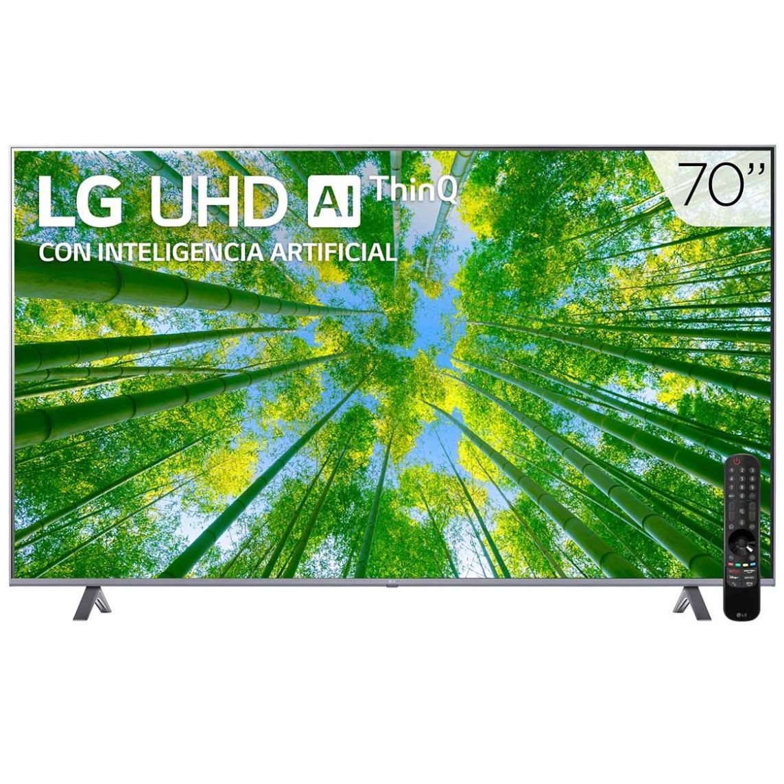 Pantalla LG 70" Uhd 4K Ai Thinq 70Uq8050Psb