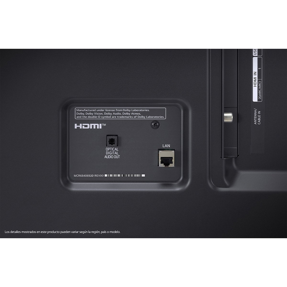 Pantalla LG 70" Uhd 4K Ai Thinq 70Uq8050Psb