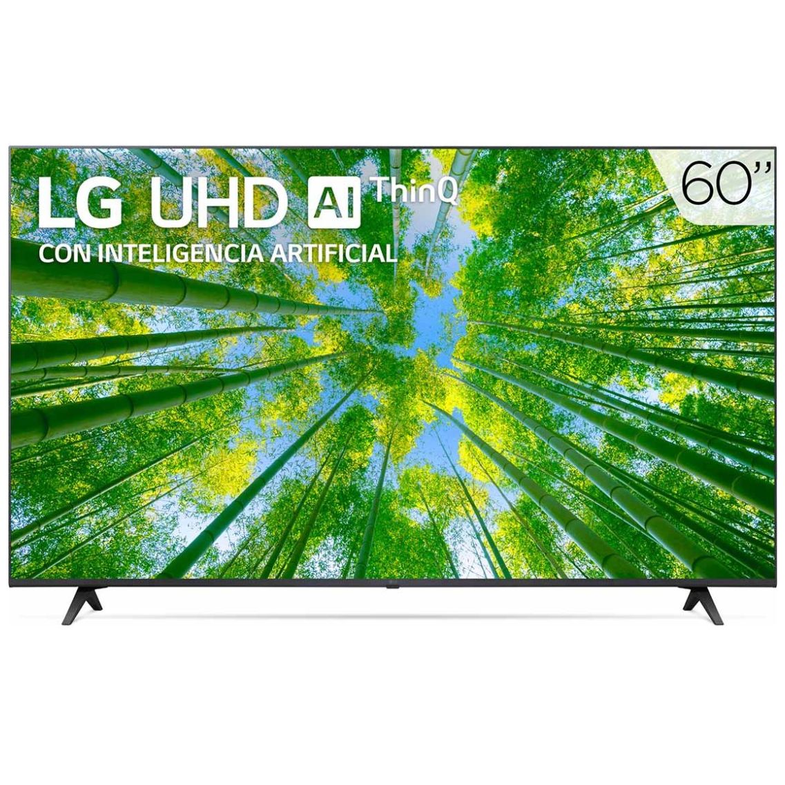 Pantalla LG 60' Uhd Tv Ai Thinq 4K Smart Tv 60Uq8000Psb