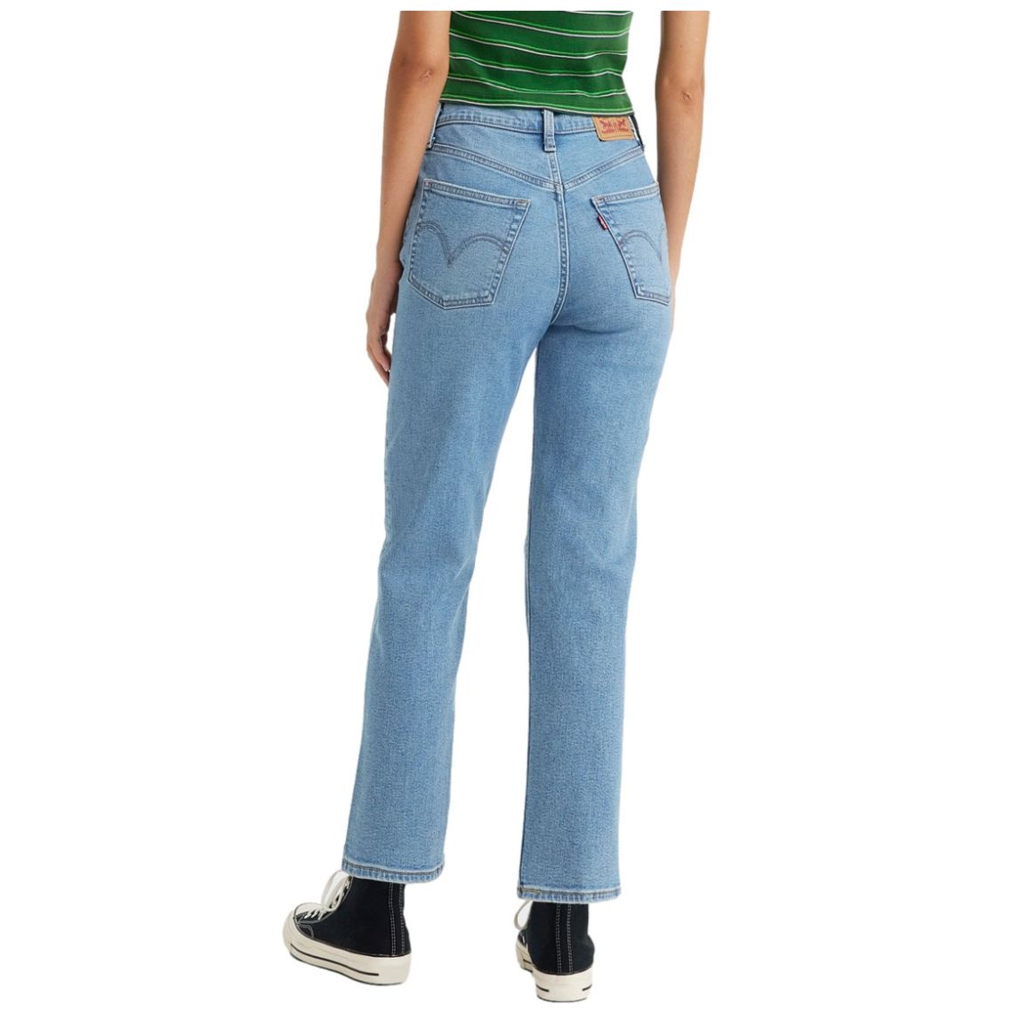 Levi's Jeans Ribcage Straight Ankle para Mujer