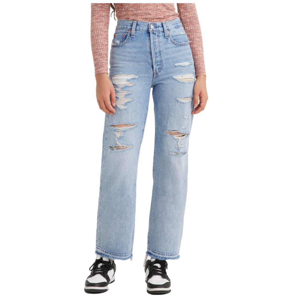 Levi's Jeans Ribcage Straight Ankle para Mujer