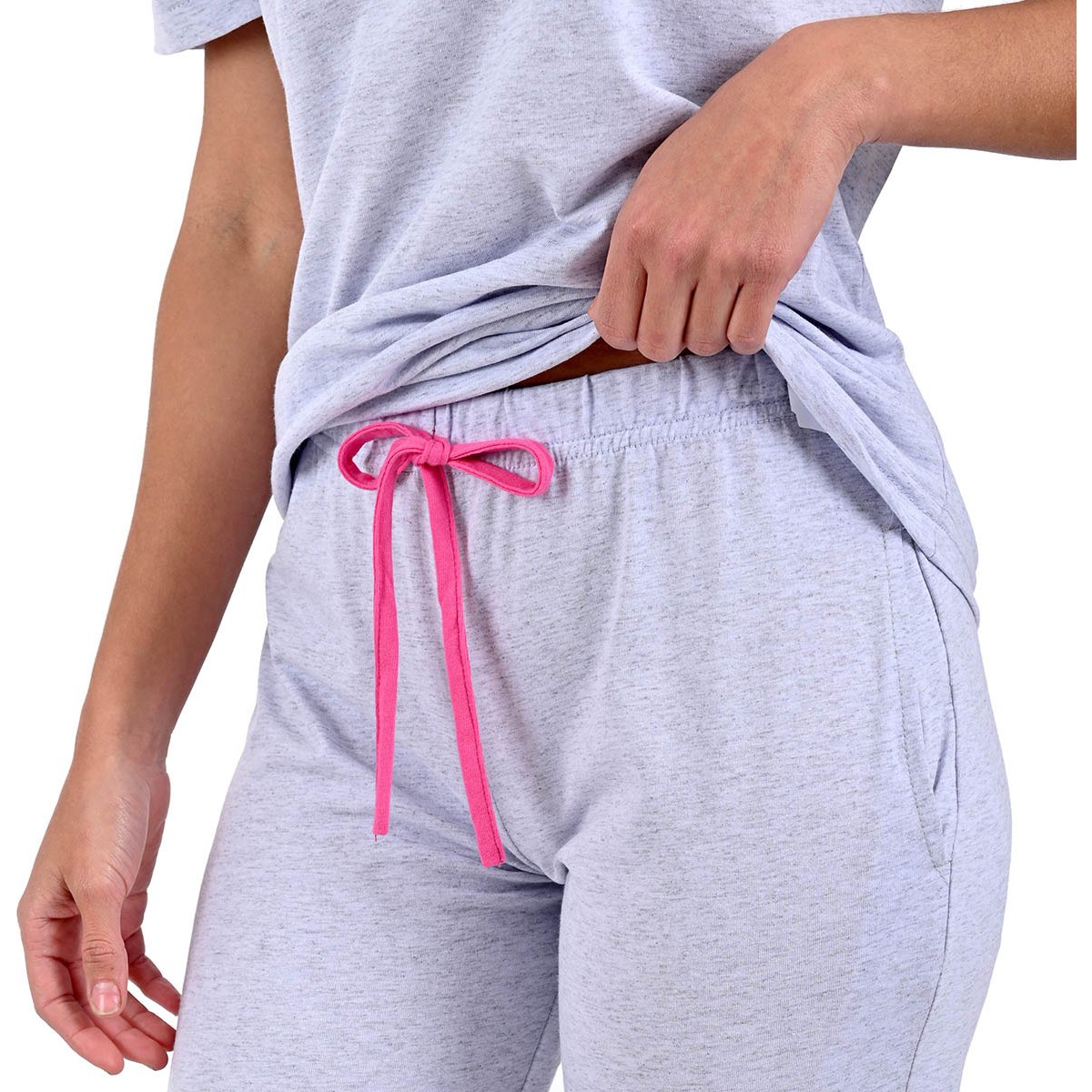 Pijaa Chiffon Playera Manga Corta Y Pantalon Mia Intima