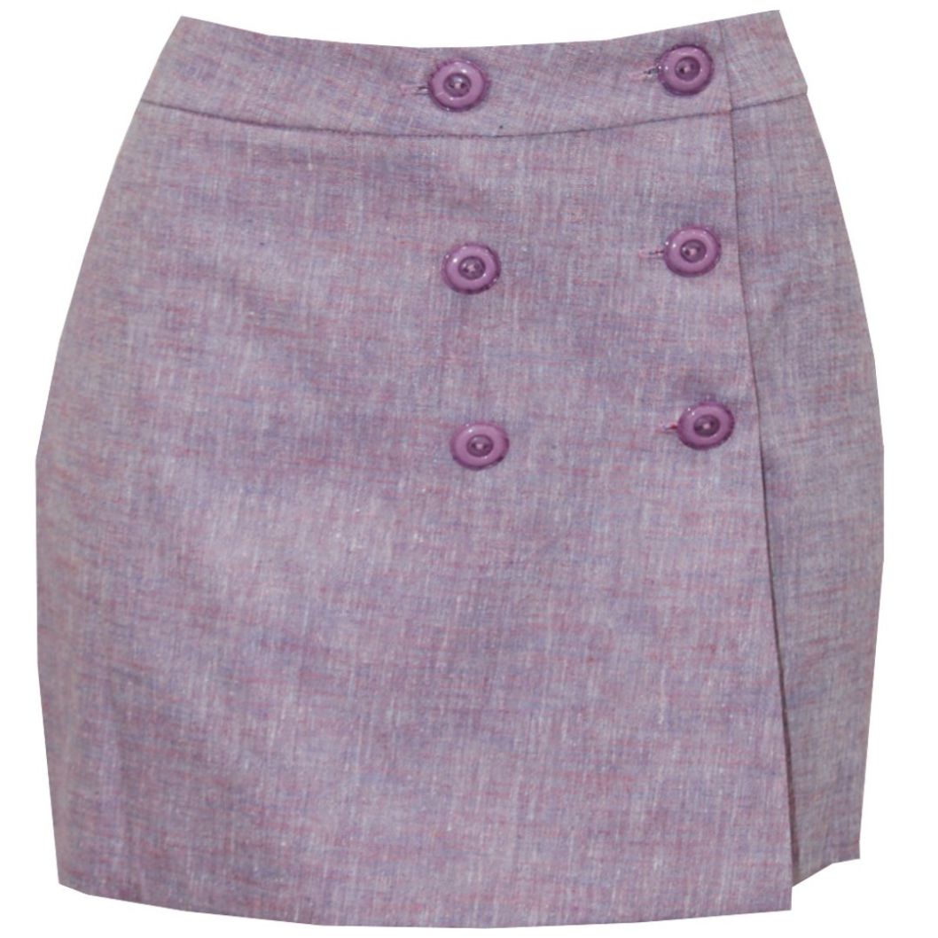 Falda para Mujer Corte Recto Diseño Liso Kitana