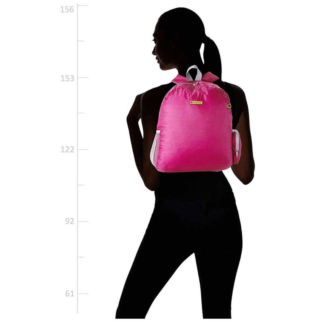 Mochila Plegable Liviana 16L Travel Blue