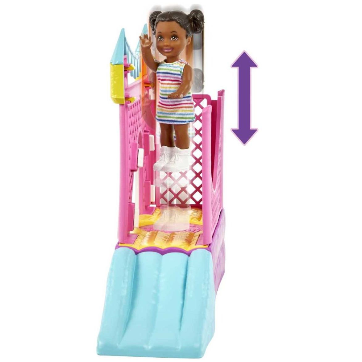 Barbie Set de Juego Skipper Babysitter Parque de Juegos