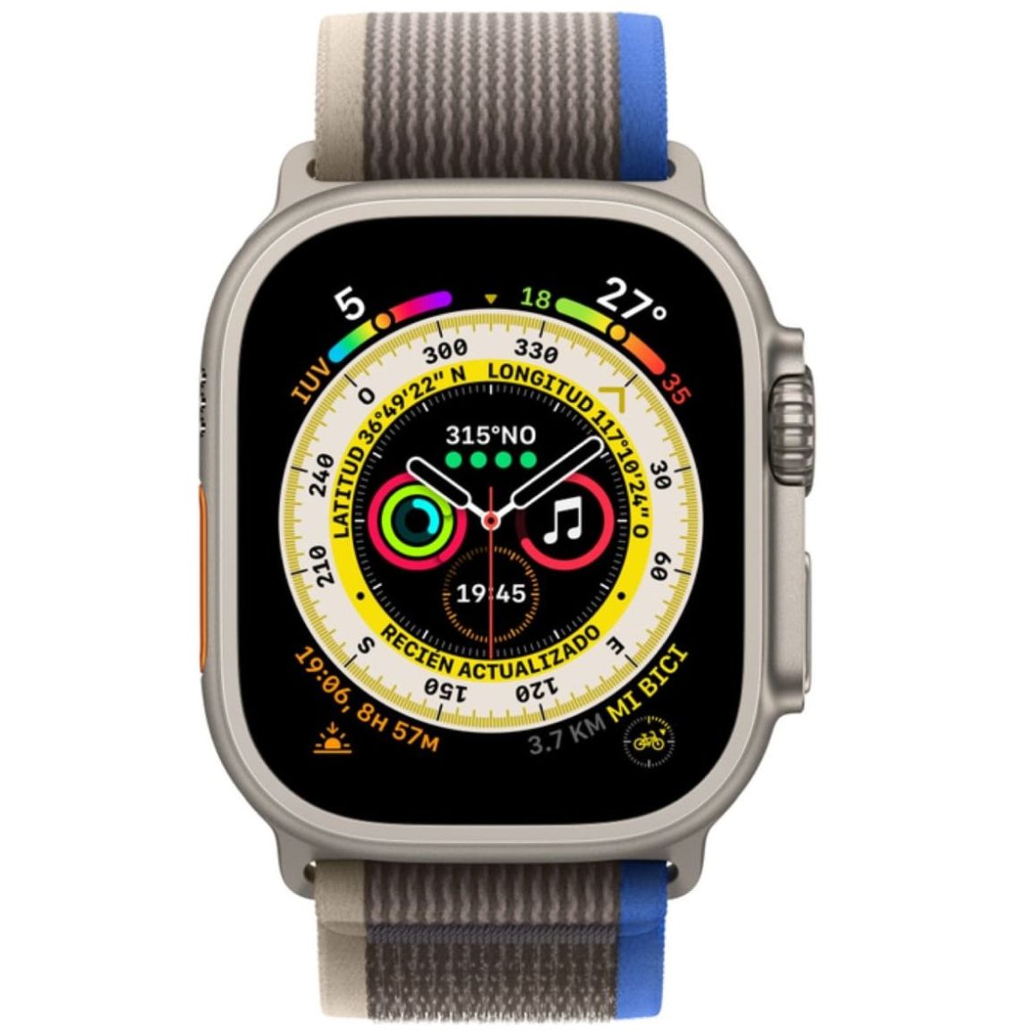 Apple Watch Ultra 49 Mm Trail Azul/gris