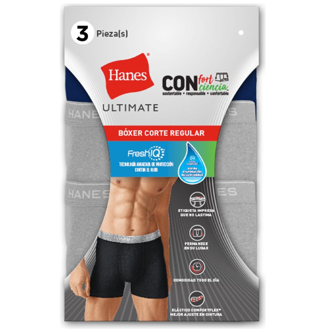 Bóxer P3 Hanes