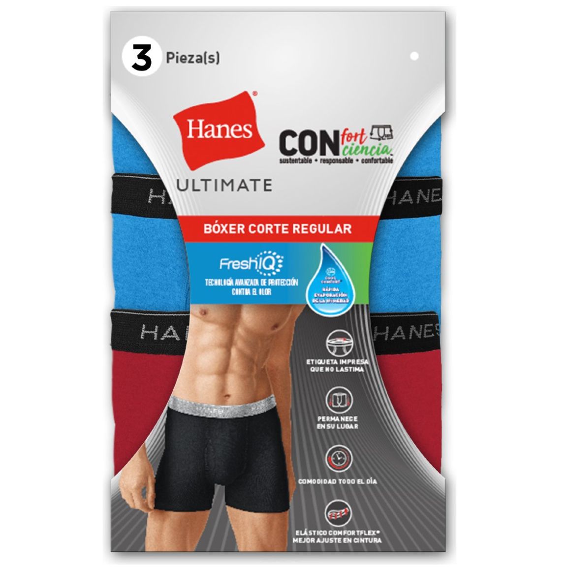 Bóxer P3 Hanes