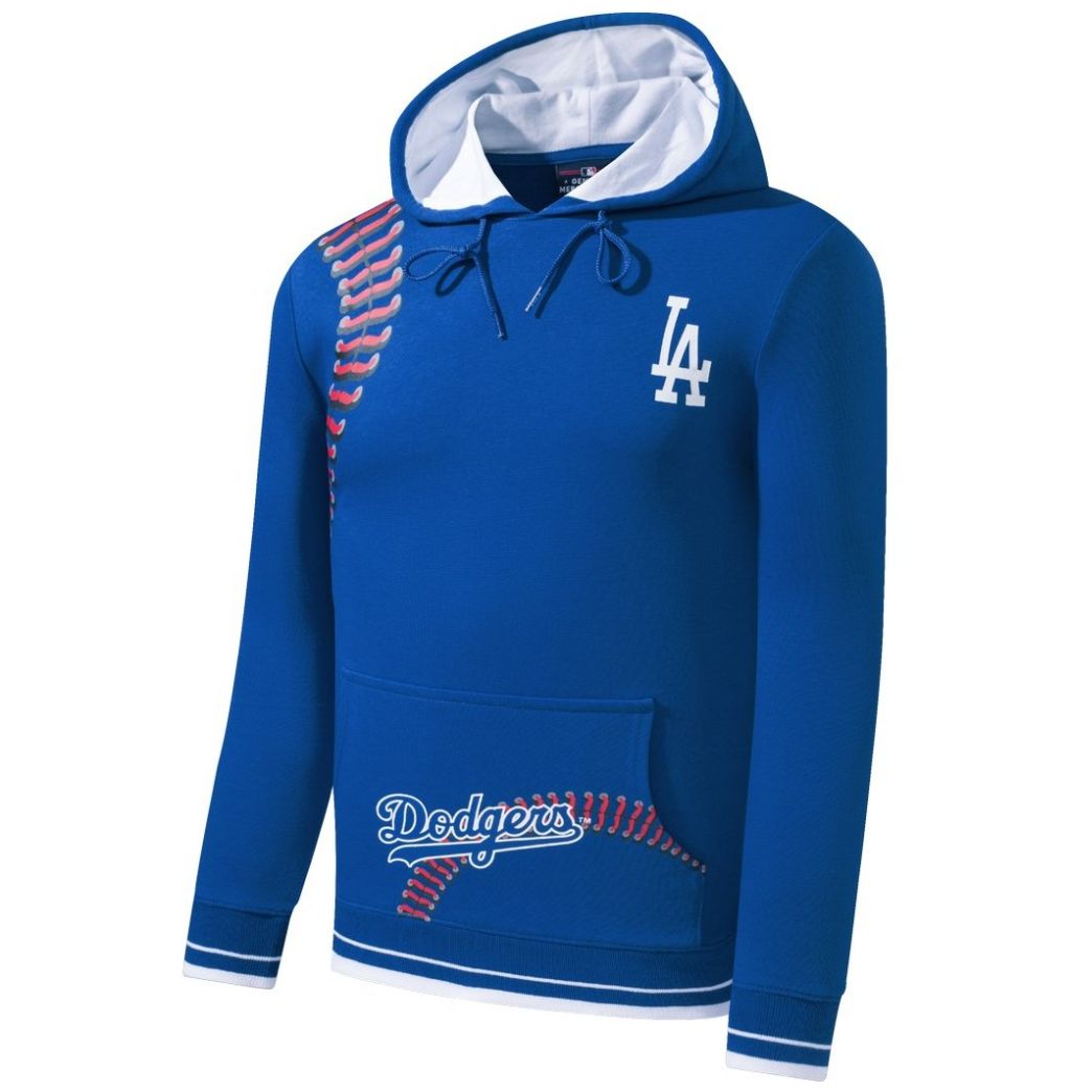 New Era Sudadera Los Angeles Dodgers Colour Pack Fleece Gris