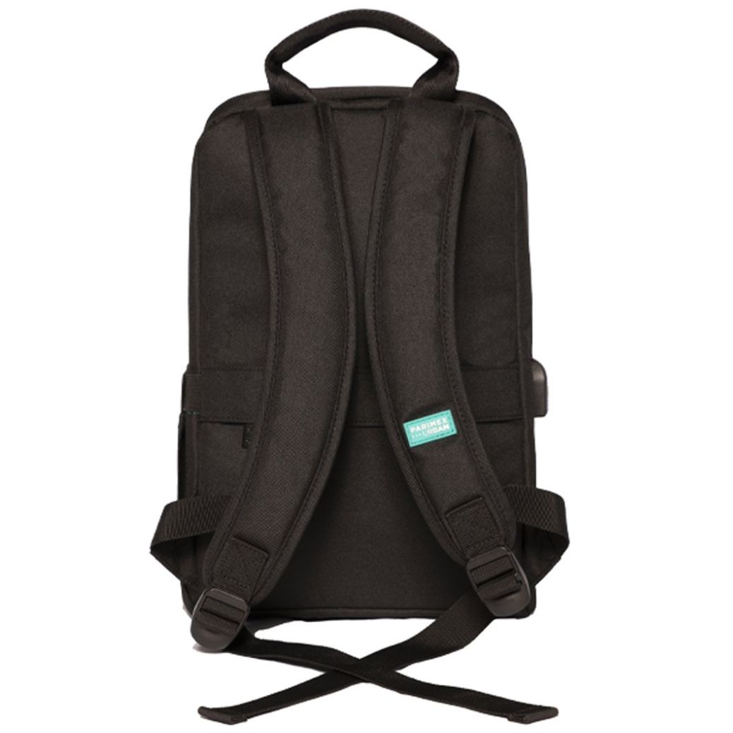 Mochila Tipo Back Pack Daily Work Chico Negro Parimex