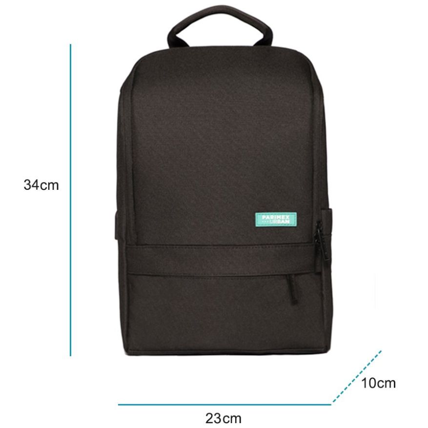 Mochila Tipo Back Pack Daily Work Chico Negro Parimex