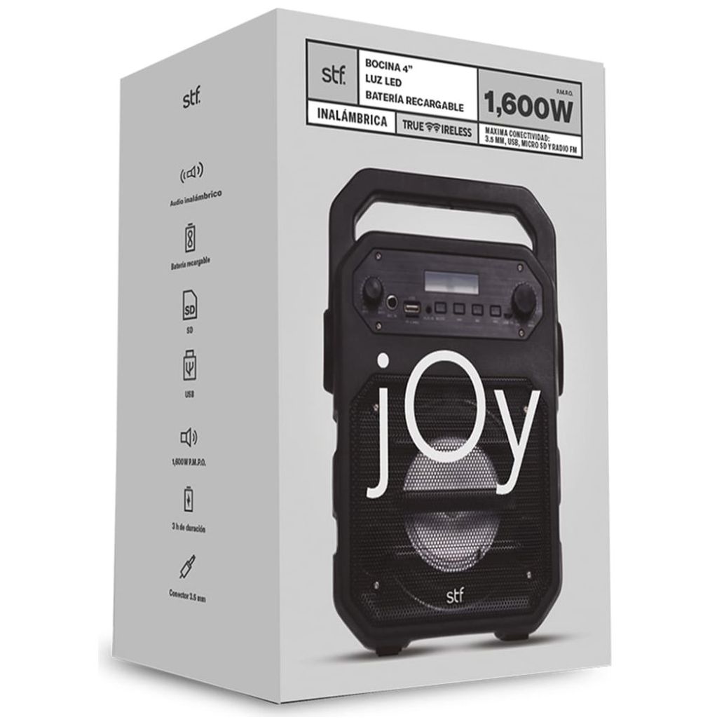 Bocina Stf Joy Wl Negro