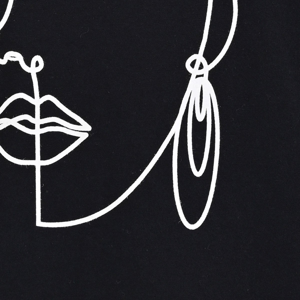 Playera Manga Corta Cuello Redondo con Estampado para Mujer