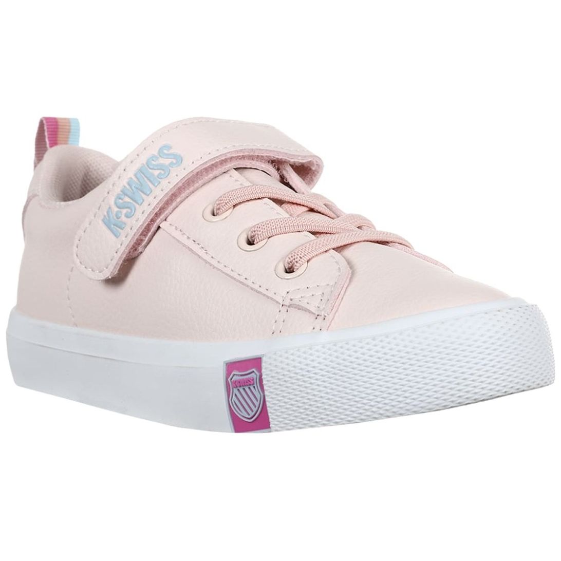 Tenis con Velcro 17-22 Rosa K Swiss