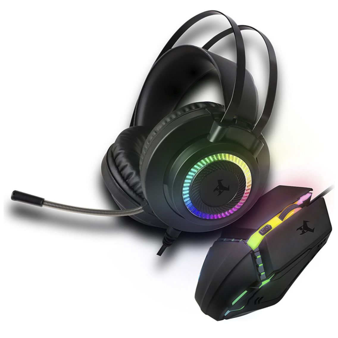 Mouse y Audífonos Gamer Strf Combo Muspell